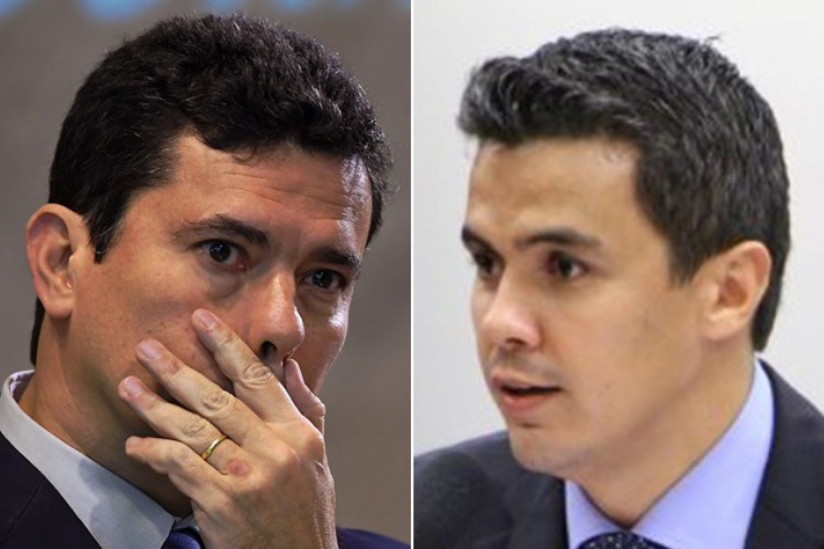 Sergio Moro é alvo de críticas do deputado do Podemos Diego Garcia (PR)