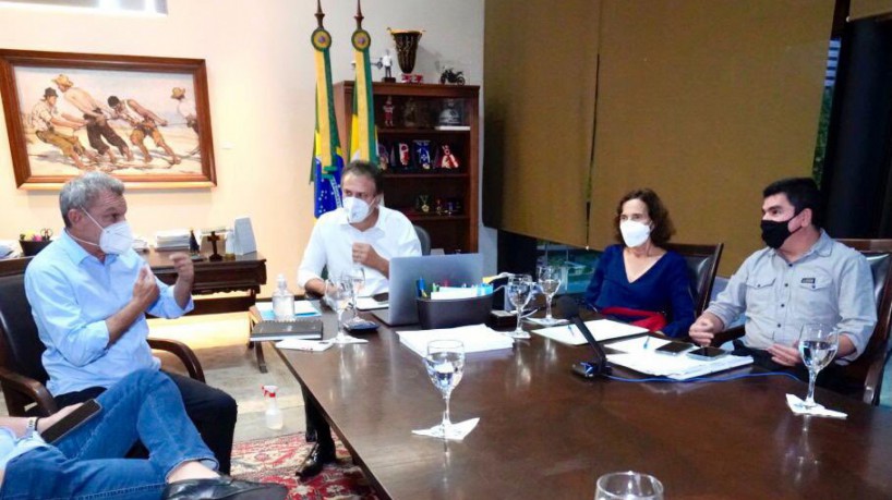 Governo do Estado define novas medidas diante do aumento de casos de síndromes respiratórias em reunião nesta terça-feira, 4 (foto: Reprodução/Twitter)