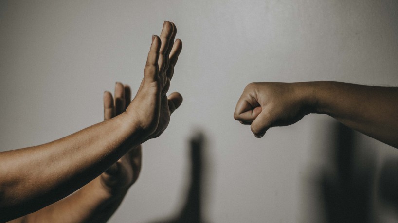 Foto ilustrativa da violência contra mulher