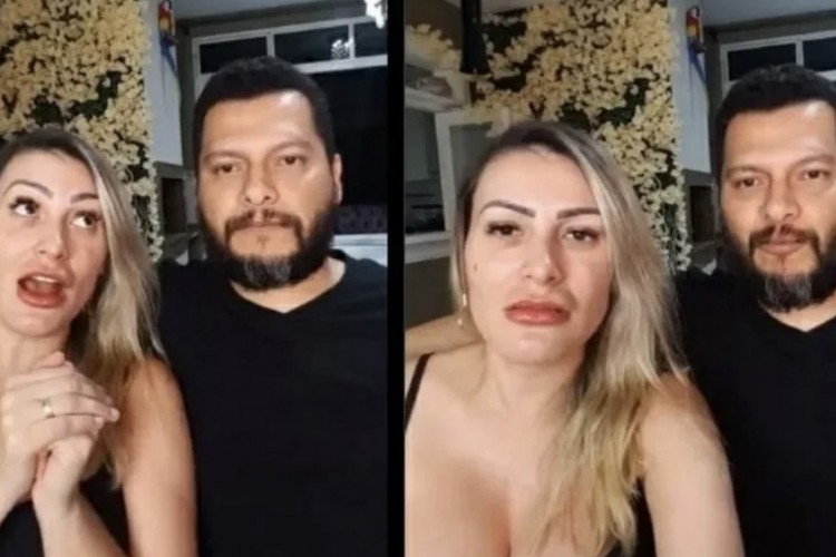 Em live, Andressa comentou sobre a situação crise financeira que está passando ao lado do marido, Tiago Costa