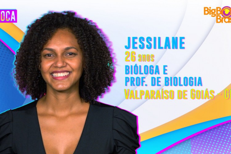 Jessilane é a terceira participante confirmada do BBB 22. Ela é do grupo Pipoca