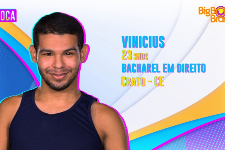 BBB 22: Vinicius é mais um participante confirmado do grupo Pipoca