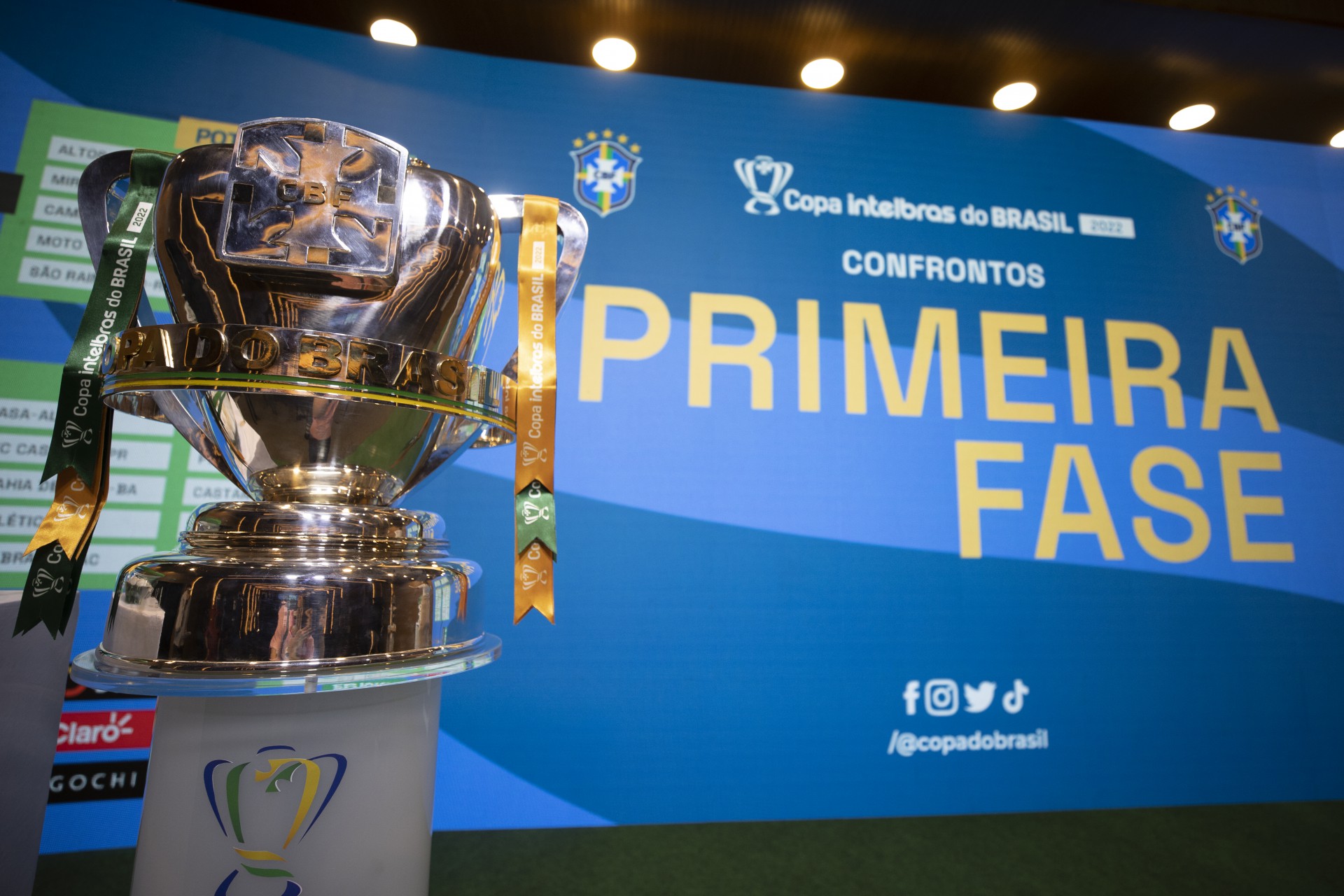 Troféu da Copa do Brasil - Foto: Lucas Figueiredo/CBF