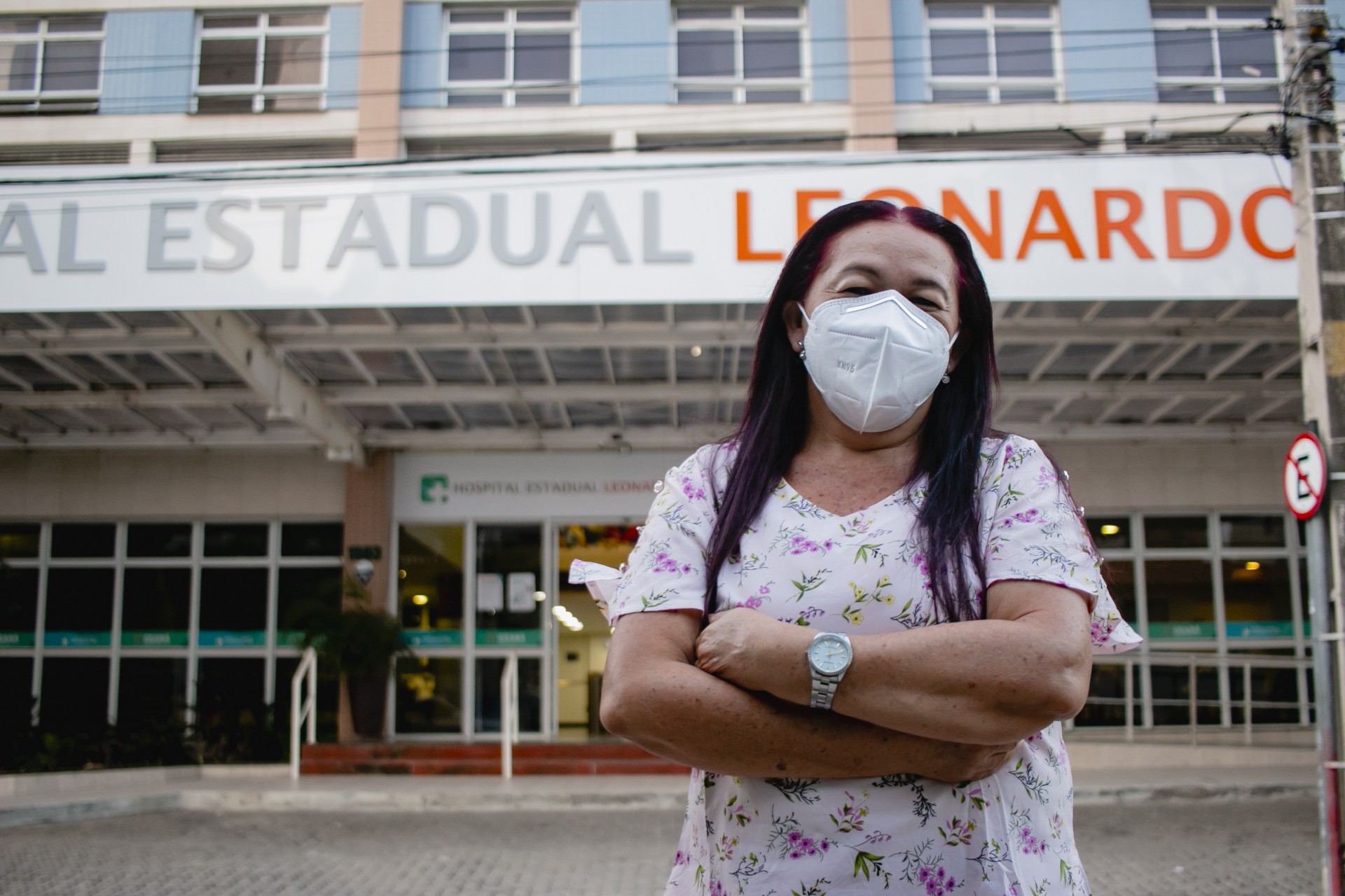 FORTALEZA, CE, BRASIL, 17-01.2022: Maria Silvana Souza dos Reis, técnica de enfermagem do Hospital Leonardo da Vinci, que foi a primeira pessoa a ser vacinada no Ceará contra a Covid-19. em epoca de COVID-19. (Foto:Aurelio Alves/ Jornal O POVO) (Foto: Aurelio Alves)