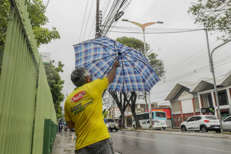 Neste mês de fevereiro, o Ceará registrou média de chuvas de 62,2 mm; a média esperada para o período é de 118,6 mm. 