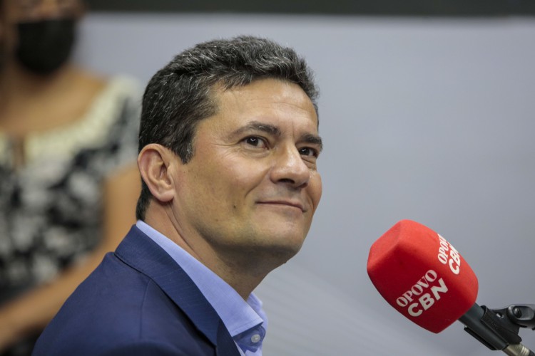 Sergio Moro em entrevista à rádio O POVO CBN