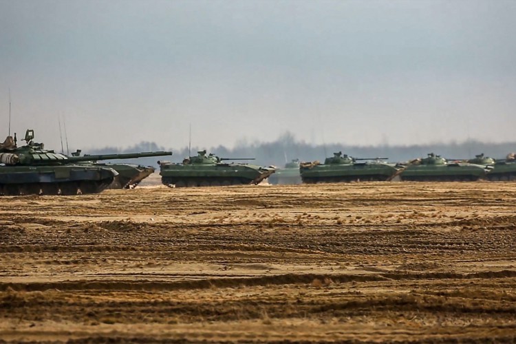 Tanques de guerra russos