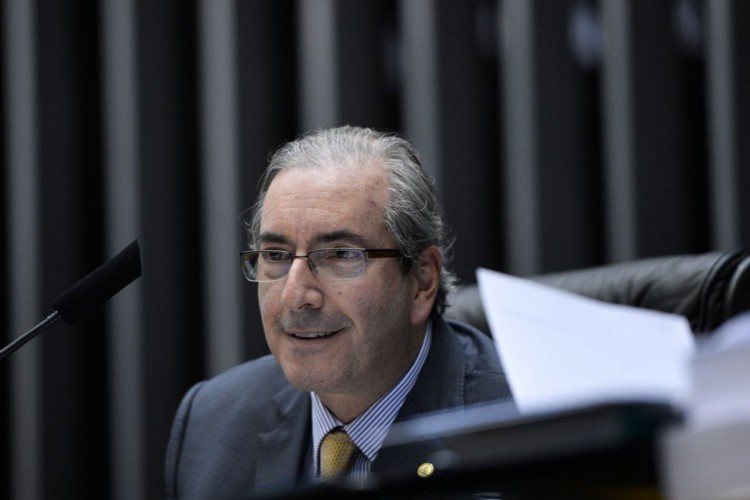 O presidente da Câmara dos Deputados, Eduardo Cunha, durante sessão plenária para análise e discussão da Reforma Política (Gustavo Lima / Câmara dos Deputados)