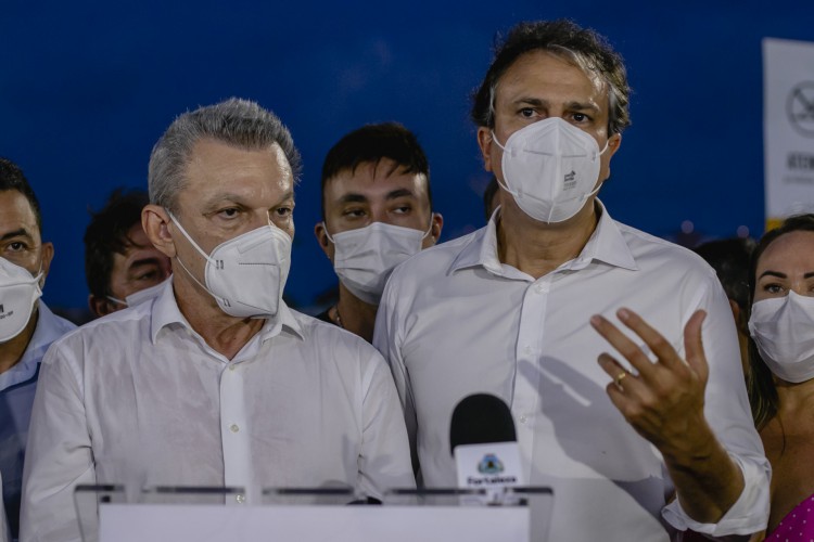 Prefeito Sarto e ex-governador Camilo Santana