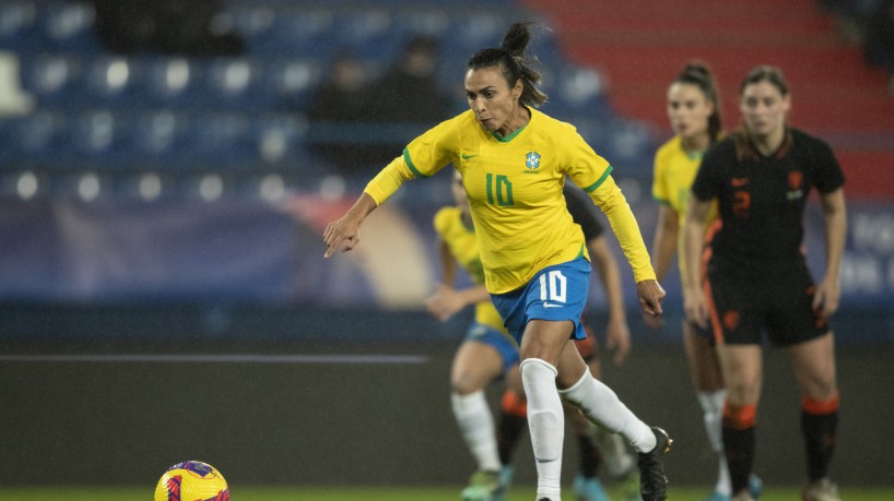 Marta é a principal jogadora da seleção brasileira