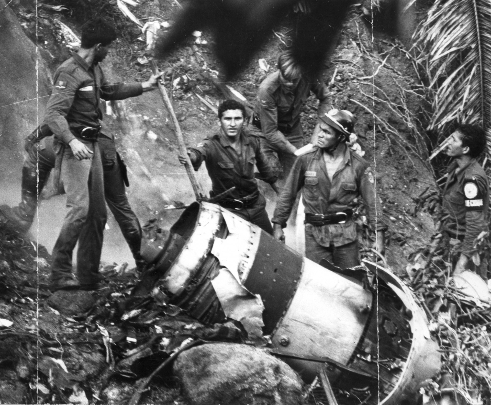 Voo 168 caiu em Pacatuba, no Ceará, em 1982 (Foto: Divulgação)