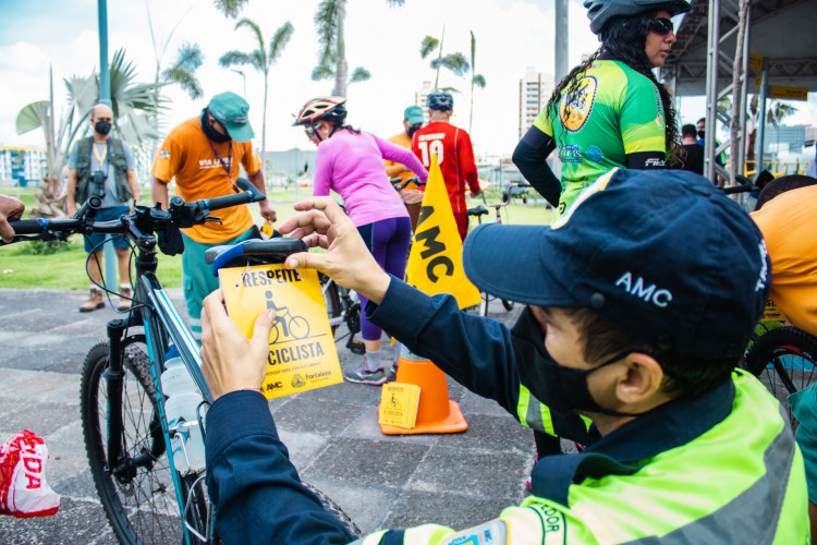 O minicircuito de Bike Infantil têm como intuito ensinar crianças sobre segurança viária de forma lúdica



