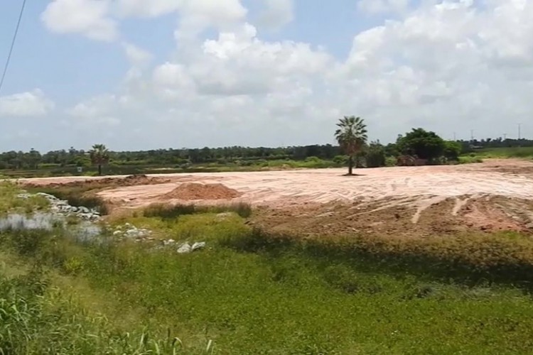 ￼ÁREA de aterramento dobrou em dois dias na CE-025, em Aquiraz