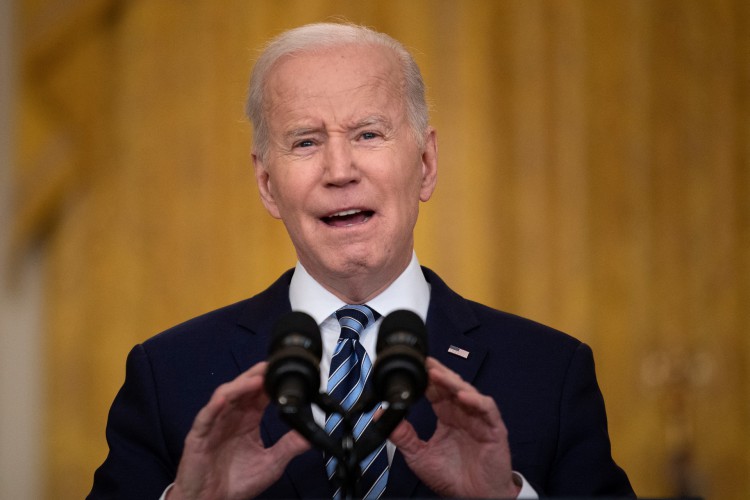 Presidente dos Estados Unidos, Joe Biden, reage à invasão da Ucrânia pela Rússia 