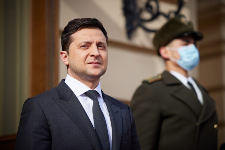 Volodymyr Zelensky, presidente da Ucrânia desde 2019.