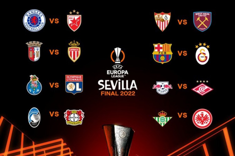 Confira todos os confrontos das oitavas de final da Liga Europa. 