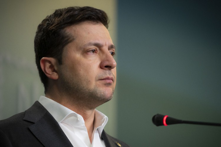  Presidente ucraniano Volodymyr Zelensky 