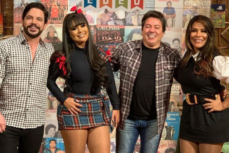 Cantores participaram de reportagem no Fantástico