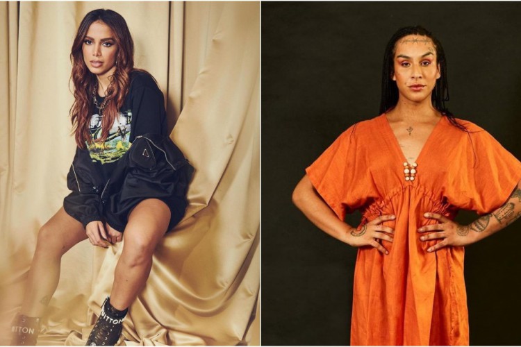 Anitta declarou apoio à cantora e atriz Linn da Quebrada para sua permanência no BBB 22