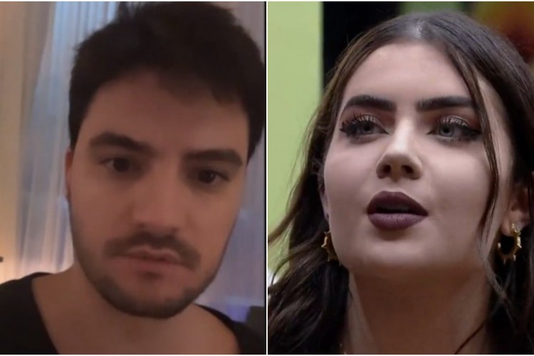 Felipe Neto criticou discurso de permanência de Jade Picon no BBB 22