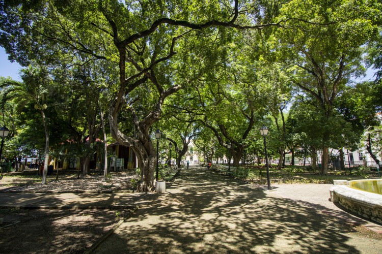 Passeio Público, antigo Campo de Pólvora, onde foram executados os líderes da Confederação do Equador no Ceará