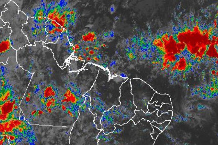 ZCIT se afasta de litoral cearense.