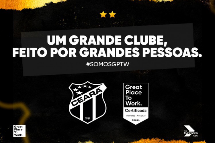 Ceará recebeu o certificado GPTW pelo segundo ano consecutivo