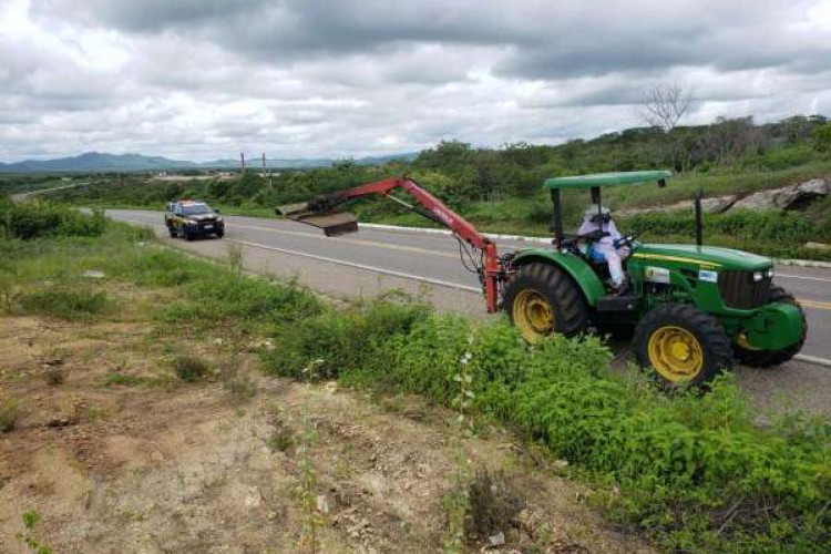 O trabalhador prestava serviços ao Departamento Nacional de Infraestrutura de Transportes na limpeza das margens da BR-020