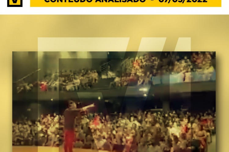 Em show de stand-up, humorista Sérgio Mallandro perguntou em quem pessoas votariam: isso não tem valor de pesquisa