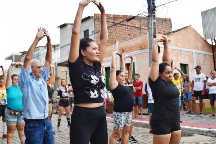 Esporte e lazer na Semana do Município Uruoca, que completa 65anos no próximo sábado, 26.
