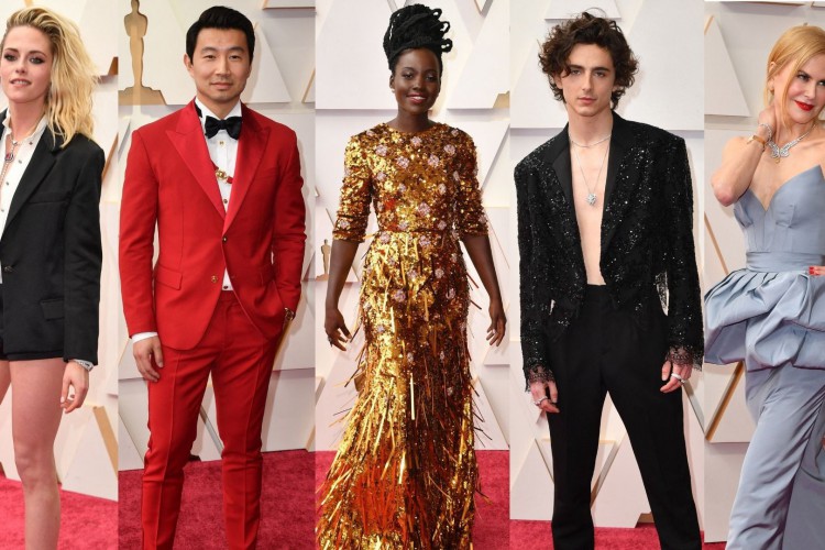 Confira os principais looks dos famosos no Oscar 2022