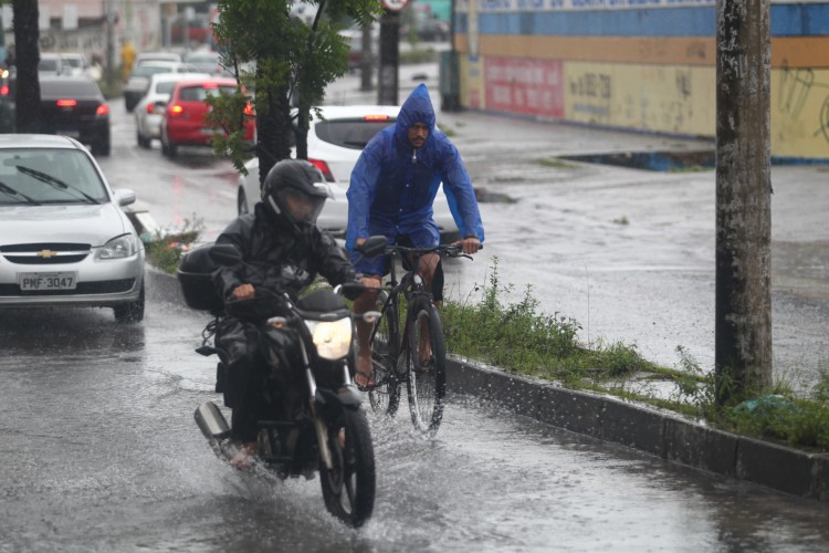 Fortaleza vem registrando acumulados significativos de chuva nos últimos dias