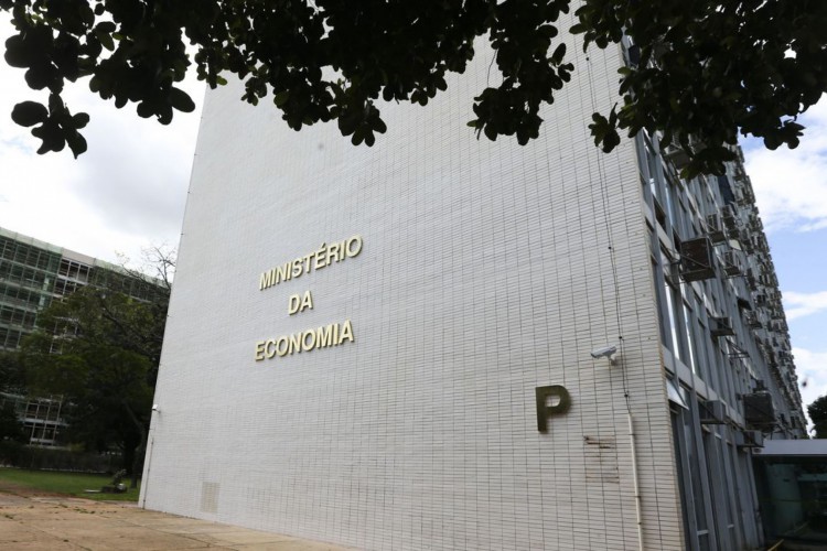 Fachada do Ministério da economia