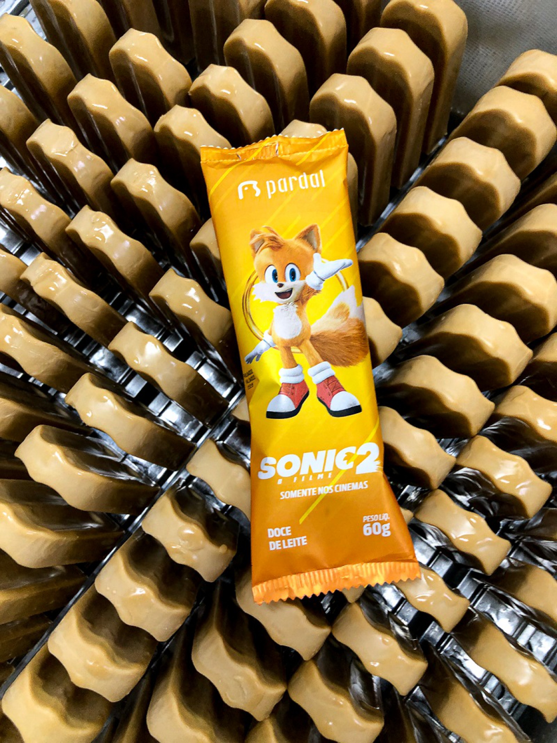 Pardal Sorvetes lança embalagem exclusiva para 'Sonic - O Filme