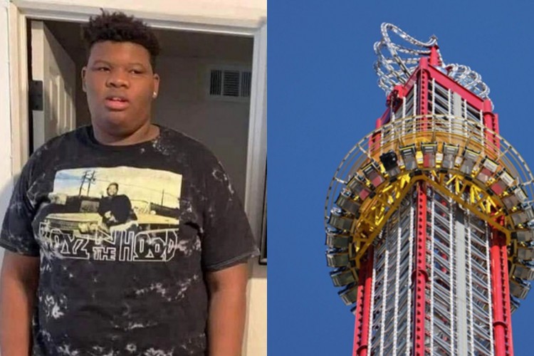 Tyre Sampson morreu na última quinta-feira, 24, após cair do brinquedo Orlando FreeFall