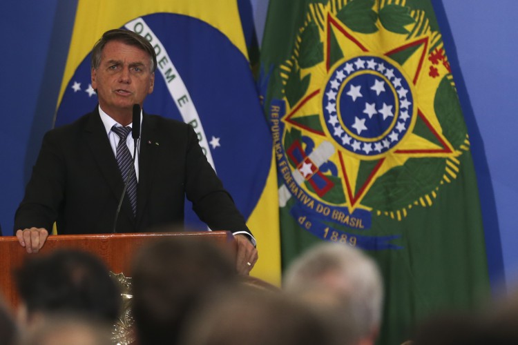 O presidente da República, Jair Bolsonaro