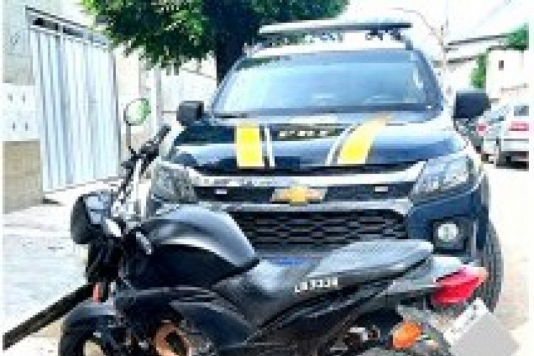 Ambas as motocicletas recuperadas eram adulteradas