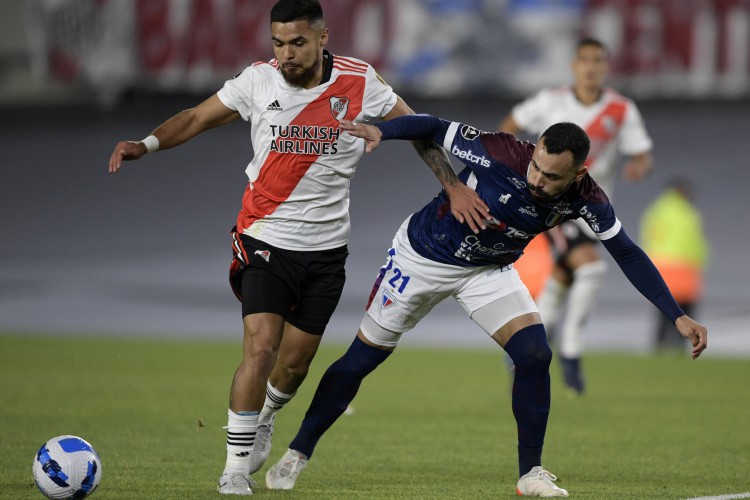 River definiu o placar da partida ainda no primeiro tempo