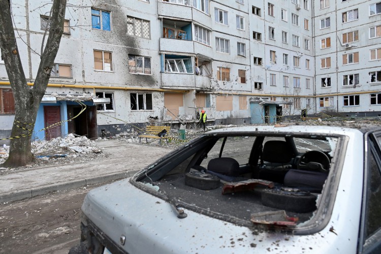 A cidade de Kharkiv é uma das mais visadas pela ofensiva russa desde o início da guerra, em fevereiro deste ano