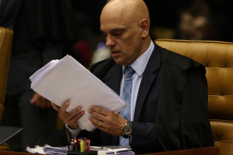 O ministro Alexandre de Moraes, do STF