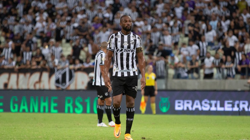 Zagueiro Luiz Otávio marcou um gol pelo Ceará na atual edição da Série B