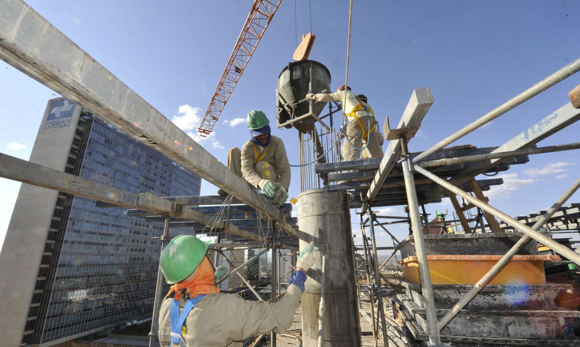 Com a melhora nos indicadores da construção civil, a intenção de investimentos acompanha o cenário. (Foto: José Paulo Lacerda/CNI/Direitos reservados)