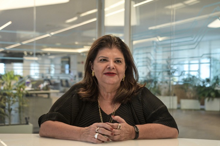 A empresária brasileira Luiza Helena Trajano, dona da Magazine Luiza