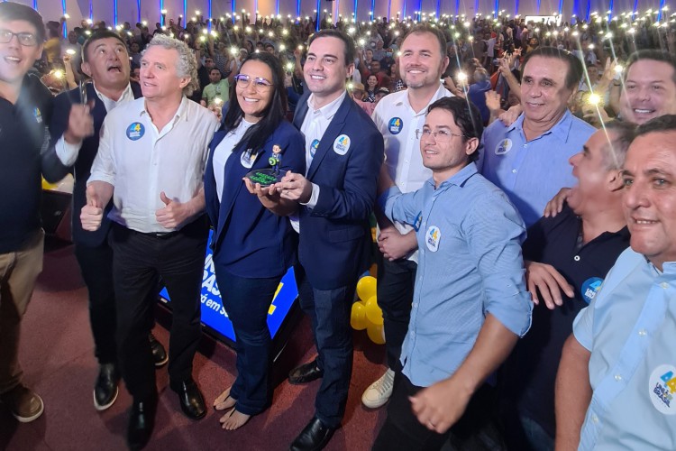 Capitão Wagner e aliados no encontro do União Brasil em Sobral