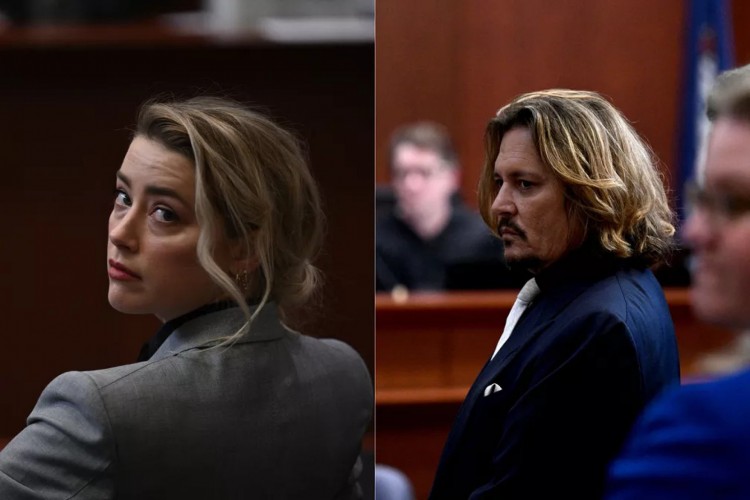 Johnny Depp e sua ex-esposa Amber Heard. Alegações finais foram apresentadas nesta sexta-feira, 27