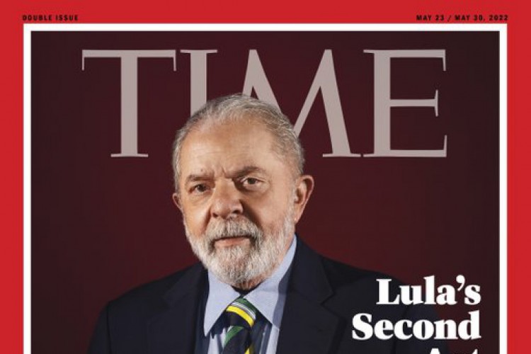 Entrevista com o ex-presidente brasileiro é capa da revista norte-americana nesta semana