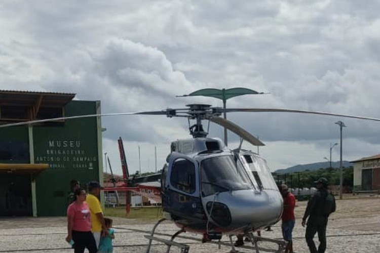 Uma aeronave da Ciopaer foi empregada nas ações em Tamboril