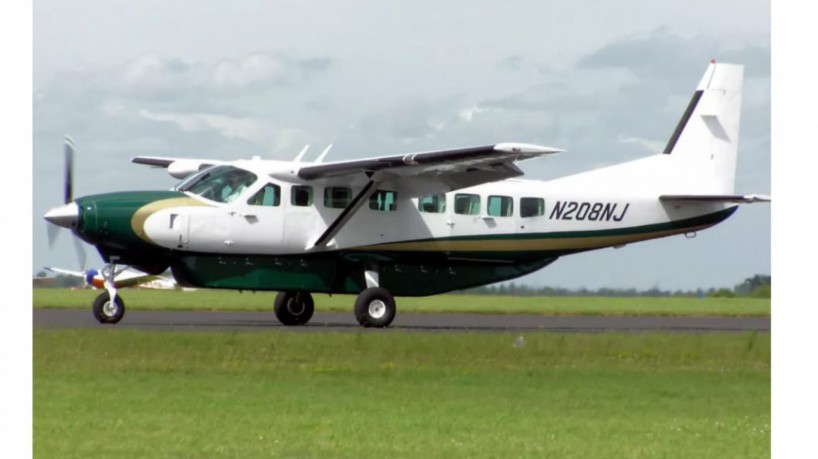 O avião era um Cessna Grand Caravan 208. Segundo a rede WSFA, afiliada da NBC, os nomes das pessoas que estavam no avião não foram divulgados