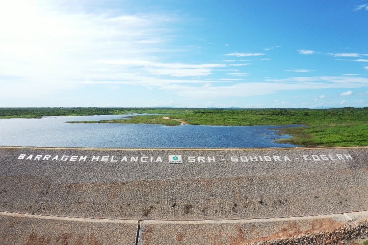 Barragem Melancia ofertará água para São Luís do Curu e cidades próximas; obra teve início em 2020 e recebeu o investimento de R$ 27,1 milhões