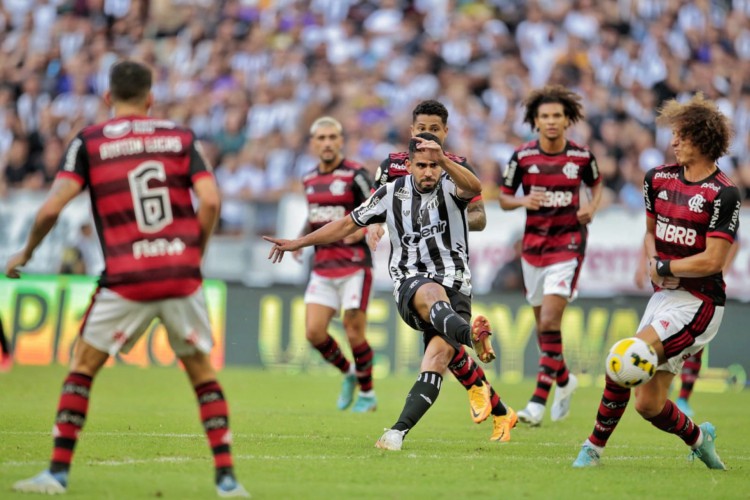 Ceará x Flamengo, na Arena Castelão, válido pela sexta rodada do Campeonato Brasileiro Série A